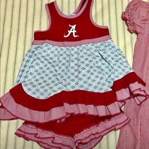 Girls 5T Alabama Outfit